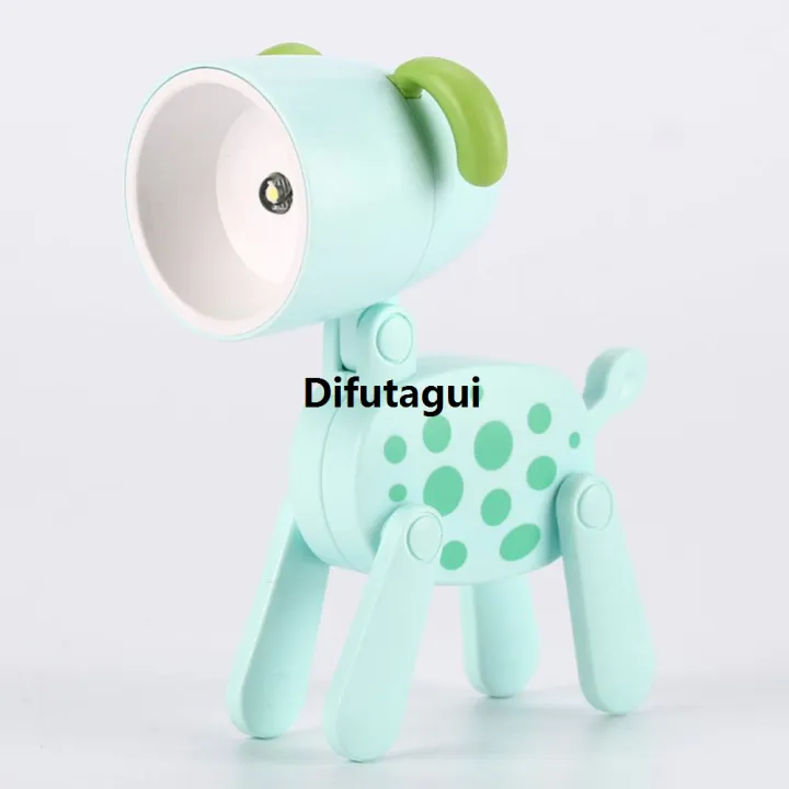 Difutagui%20Decorate%20the%20living%20room%20portable%20lamp%20dog%20deer%20cute%20night%20light%20Portable%20mini%20folding%20table%20lamp%20pet%20dinosaur%20flower%20night%20light%20student%20-%20Image%205
