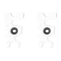JINMY 2X Bridge Snooker Billiards Cue Rack Heads Accessory for Billiard Pool Cue Accessory. 