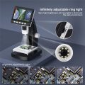 Nullmul 1000X Digital Microscope Biological Microscope 2MP 1080P Screen Soldering Coin Microscope PC View / Compatible. 