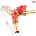 New specials 1PC 8/10MM 3 Way Shut Off Ball Valve Fuel Gas Connector Brass Y Type Ball Valve A JUE. 