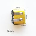 3.7v for Airpodss Earbuds Battery Rechargeable Lipo Battery Replacement Mini Ultra Small Battery with Wire for Earpod Earbuds. 