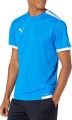 PUMA teamLIGA Jersey Electric Blue Lemonade | Lightweight Sports Jersey for Men. 