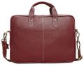 Wildhorn Nepal Genuine Leather 15.6 Inch Sleek Laptop Bag With Padded Compartment Leather Messenger Bag With Laptop Compartment For Office (Whbg4003). 