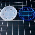 ARELENE 4X New Mini Resin Table Mold Silicone Mold Epoxy Mold Exhibition Table Mold DIY Crafting Tools(Molds Only). 
