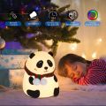 cute Panda Night Light /silicon lamp panda /panda lamp/ 7-Color Changing. 