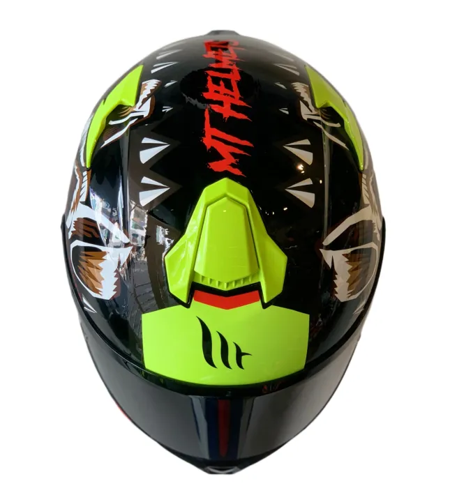 MT%20Targo%20Pro%20Crazy%20Dog%20G3%20Gloss%20Fluor%20Yellow%20Full%20Face%20Motorcycle%20Helmet%20By%20Moto%20World%20Nepal%20-%20Image%205