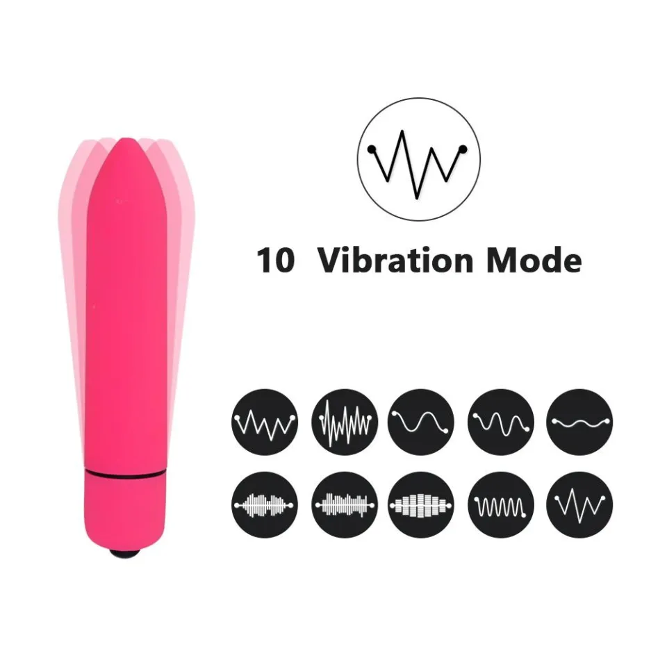 Mini Bullet Vibrator Women Sex Toy 10-Speed G-Spot Vaginal Batteries  Vibrator Clitoral Simulator Massager Adult Toy | Daraz.com.np