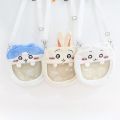 Cute Plush Shoulder Messenger Bag Usaki Hachiware Crossbody Bag Cartoon Transparent Chiikawa Bag Women. 