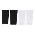 2Pairs Soccer Shin Guard Socks Breathable Soccer Shin Guard Sleeves Shin Pads Holder for Kicking Ball Running Cycling L. 