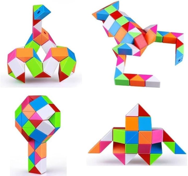 QIYI%20Twist%2024%20Segment%20Puzzle%20Snake%20Magic%20Rubik's%20Cube%20-%20SNAKE%20CUBE%20-%20Image%203