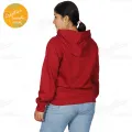 Creative Touch Cotton Fleece Hoodie For Women. 