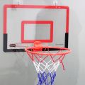 Funny Foldable Indoor Basketball Hoop Set Backboard Safety Mini Basketball Hoop for Kids Black Red Portable Portable Basketball Hoop Toys Basketball Fans. 