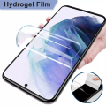 Samsung Galaxy S22 / Plus / Ultra 5G - Unbreakable Screen Protector Hydrogel Membrane Supports Fingerprint Scanner Hydrogel Gel Film Not glass. 