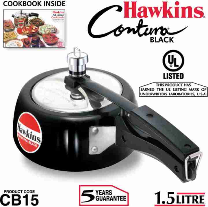 Hawkins%20Contura%20Black%20Pressure%20Cooker%20(CB15)%201.5%20L%20Capacity%20(Hard%20Anodized)%20-%20Image%202