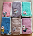 Hand Towel Face Towel Microfiber 34*75 CM Soft Thick Towel Multicolor Classic Style Embroidery Towel Hotel Towel Kitchen Towel Ideal Gift Cute Towel Home Gym Sport Towel Newborn Towel Baby Children Girls Towel Shower Cap Hair Towel Sensitive Skin Towel. 
