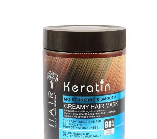 Keratin Moisturizing & Smooth Hair Mask Cream-500Gm