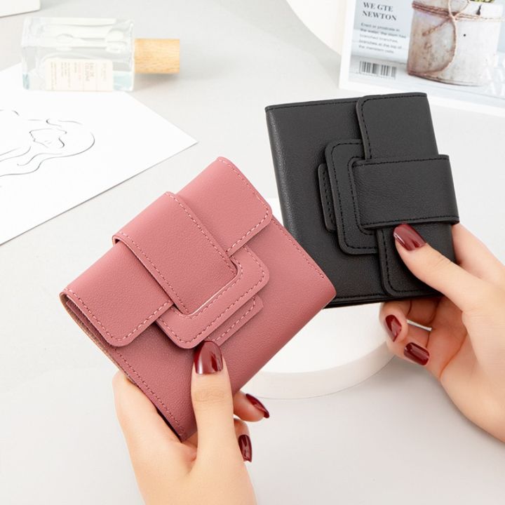 HOT%20Wallet%20Female%20Short%20Section%202022%20New%20Spot%20Wholesale%20Student%20Coin%20Purse%20Korean%20Small%20Belt%20Ladies%20Wallet%20Card%20Bag%20-%20Image%202