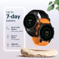 NoiseFit Halo 1.43" AMOLED Display, Bluetooth Calling Round Dial Smart Watch, Premium Metallic Build, Always on Display, Smart Gesture Control, 100 Sports Modes. 