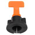 100Pcs Flat Ceramic Floor Wall Construction Tools Reusable Tile Leveling System Kittile Leveling System Kit For Tile. 