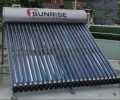 Sunrise Solar Water Heater 24 Ts. 300Ltrs.. 