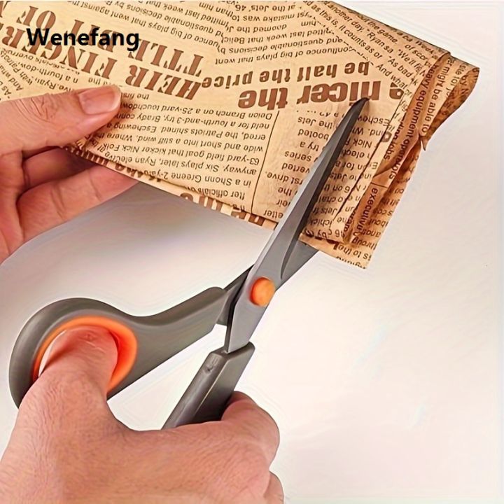Wenefang%201%20Packs%208%7C%20Titanium%20Non-Stick%20Scissors,%20All-Purpose%20Professional%202025%20New%20Stainless%20Steel%20Shears%20Comfort%20Soft%20Grip,%20Straight%20Office%20Craf%20-%20Image%204