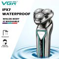 VGR V-323 Professional Men's Shaver | Cordless Rechargeable IPX6 Fully Waterproof Triple Rotary Head Electric Shaver Runtime 60 minutes | Electric Shaver for Men’s. 