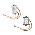 JINMY 2X Voltage Converter Transformer Voltage Transformer 24V DC to 12V DC. 