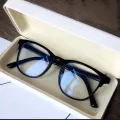Blue Ray Cut Club Master  Design Black Frame Glass For Women And Men. 