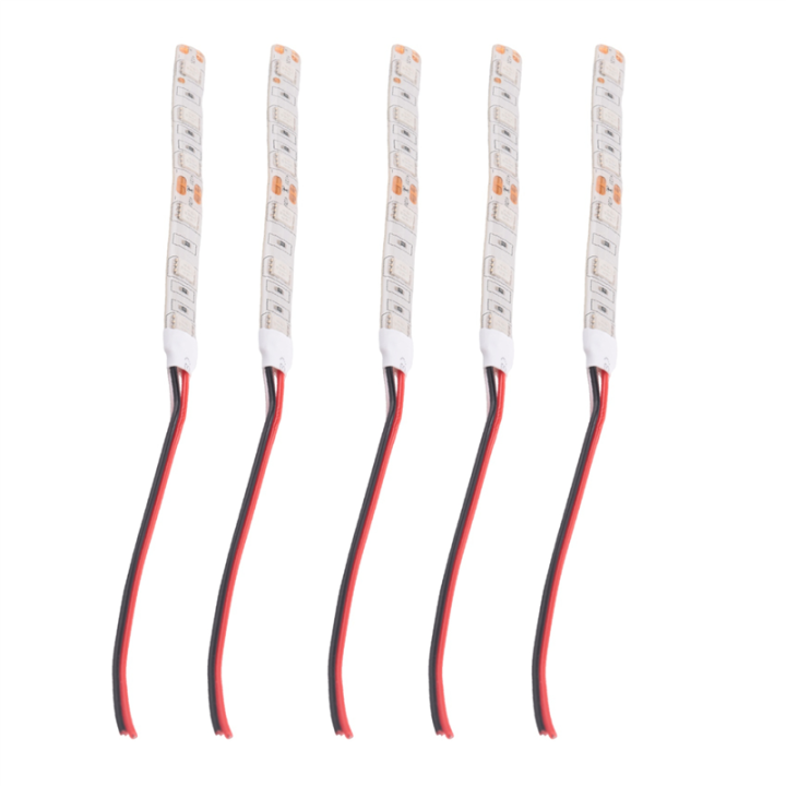 10Pcs%2010Cm%20Waterproof%20Green%205050%20Led%20Strip%20Lights%20Dc%2012V%20Caravan%20Boat%20Car%20-%20Image%208
