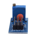 Chip unstable NE 555 frequency pulse generator module. 