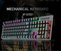 HP GK100F Real Mechanical Keyboard Gaming Blue Switch GK100 F. 