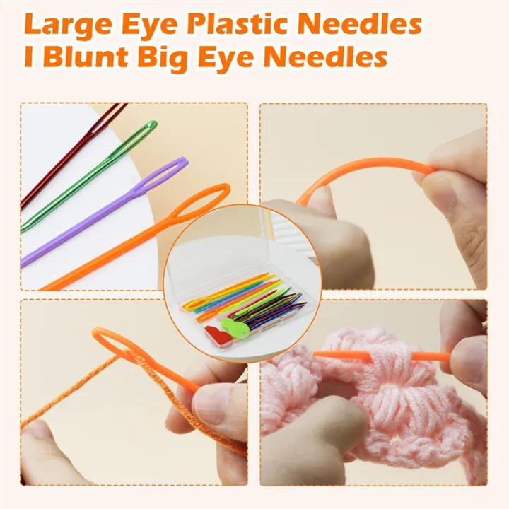 Spreeshop%2042%20Pcs%20Yarn%20Needles%20Set,%20Assorted%20Yarn%20Needles%20Bent%20Tapestry%20Needle%20Weaving%20Needle%20Darning%20Needles%20Big%20Eye%20Needles%20-%20Image%204