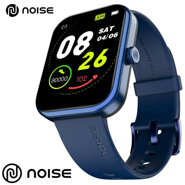 Noise Pulse 2 Max 1.85" Display, Bluetooth Calling Smart Watch, 10 Days Battery, 550 NITS Brightness, Smart DND, 100 Sports Modes, Smartwatch for Men and Women (Midnight Blue)