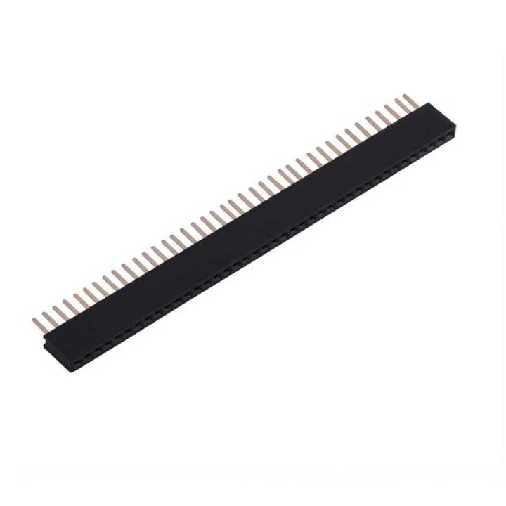 1.27mm%201%C3%9740%20Pin%20Female%20Single%20Row%20Header%20Strip%20(Pack%20of%203)%20-%20Image%202