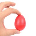 fasdaga 2 Pair Plastic Percussion Musical Egg Maracas Shakers Red. 