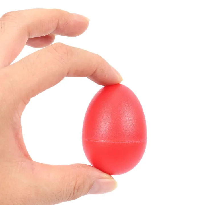 fasdaga%202%20Pair%20Plastic%20Percussion%20Musical%20Egg%20Maracas%20Shakers%20Red%20-%20Image%207