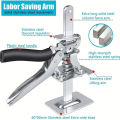 Carbon teel ceramic tile leveling clip manual aving arm jack elevator. 