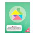 Hot Magnetic 3D Puzzle Geometric Shapes Tangram Jigsaw Board Kids Montessori Games Children Educational Wooden Toys. 