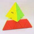 Qi Yi Toys MS Series 3x3 Pyramid Magnetic Speed Puzzle Stickerless Cube QY MS M Pyraminx Speed Cube. 