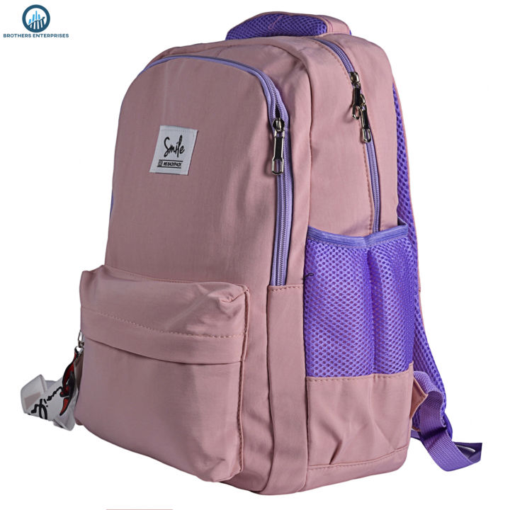 Korean%20Style%20Shoulder%20Women%20School/College%20Waterproof%20Nylon%20Casual%20Backpack%20By%20Brothers%20-%20Image%204