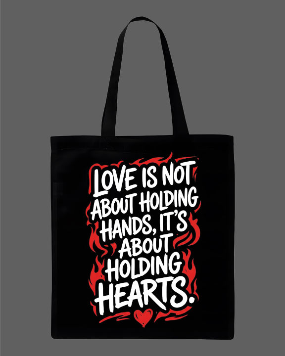 Love%20Quote%20Printed%20Cotton%20Tote%20Bag%20%E2%80%93%20%20Black%20&%20%20White%20-%20Image%202