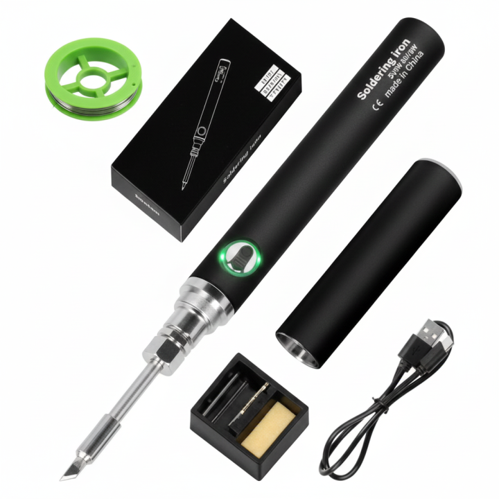 about — graze by steph Images High Quality Grahic Cordless Soldering Iron Kit — USB Rechargeable, 3-Temperature ...