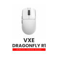 VXE Dragonfly R1 Wireless Gaming Mouse – PAW3395 Sensor, 1000Hz Polling, 51g Ultra-Lightweight, White. 