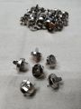 Magnet Buttons Magnetic Clasps, Snaps, Fasteners for Bags Clothes Purse Craft Silver Colour. 