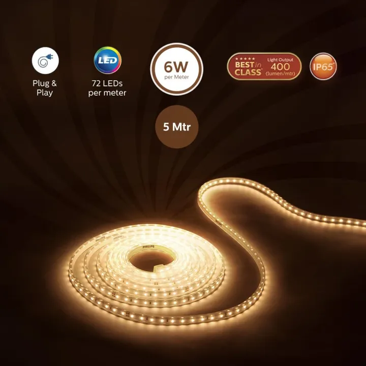 Philips%205%20Meter%20LED%20Rope%20Light%20Play%20Flexible%20Rope%20Light%20for%20Indoor%20and%20Outdoor%20Decorations%20Warm%20White,%20Pack%20of%202%20-%20Image%203
