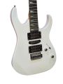 Sqoe Electric Guitar - White | Sqoe 24 Fret 6 Strings Electric Guitar | White Gloss Finish Electric Guitar. 
