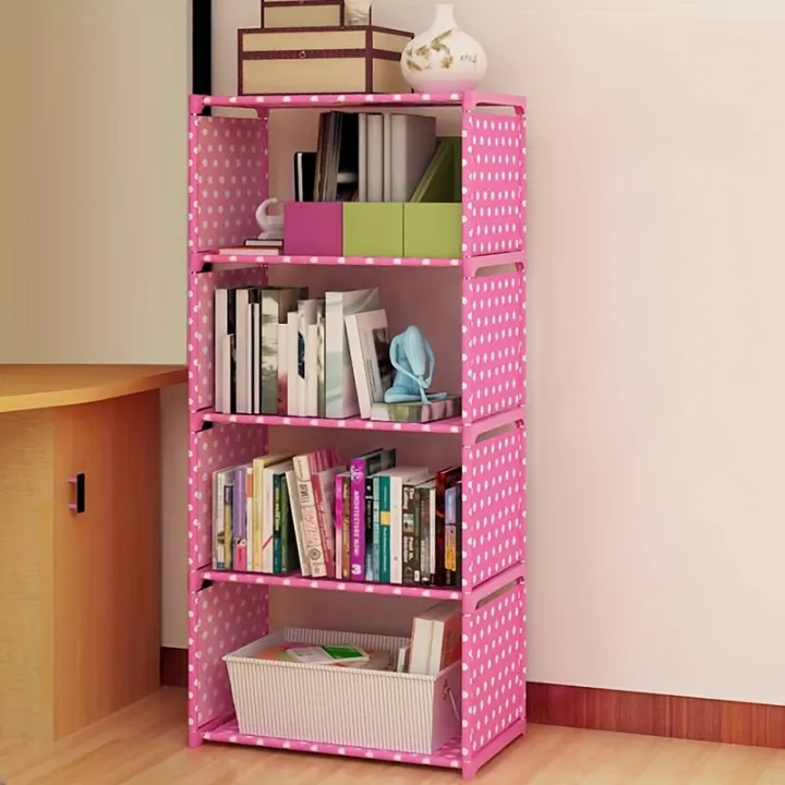 Simple%20Bookshelf%204%20Layer%20Storage%20Shelve%20For%20Books%20Children%20Book%20Rack%20Bookcase%20For%20Home%20Furniture%20-%20Image%202