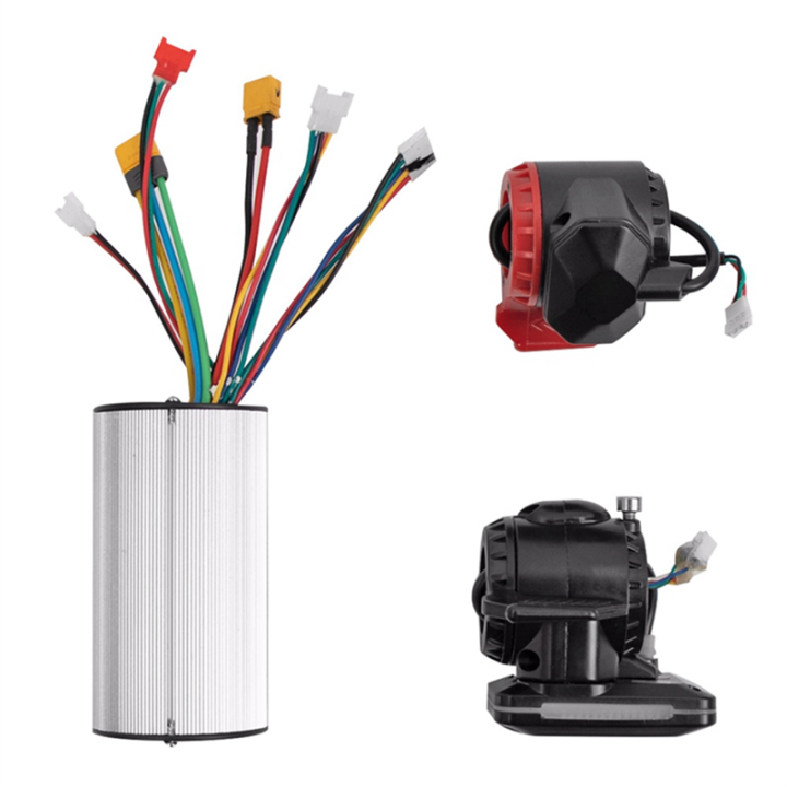 Accelerator Kit 24/36V 250/350W 15A Electric Scooter Controller Instrument Accelerator ...