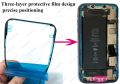 10pcs OEM Waterproof Sticker for iPhone 14 13 12 11 15 XS Pro Max X XR 8 7 Plus Seal Adhesive Pre-Cut LCD Screen Frame Tape Glue. 