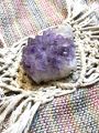 Amethyst Crystal Cluster Feeling Stone / Power Stone /Interior/Ornament. 